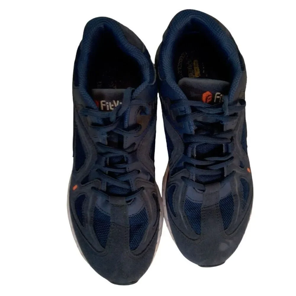 Fit Ville Rebound Core Comfort Athletic Shoes Blue Women’s Size 9.5  Men’s 8 EW